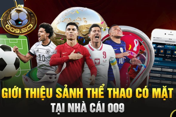 Sảnh thể thao nhà cái 009 đa dạng hình thức