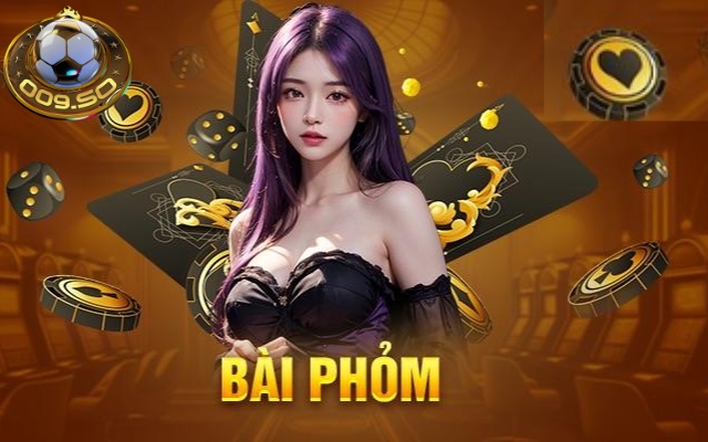 Phỏm là tựa game bài được nhiều game thủ yêu thích tại 009 casino